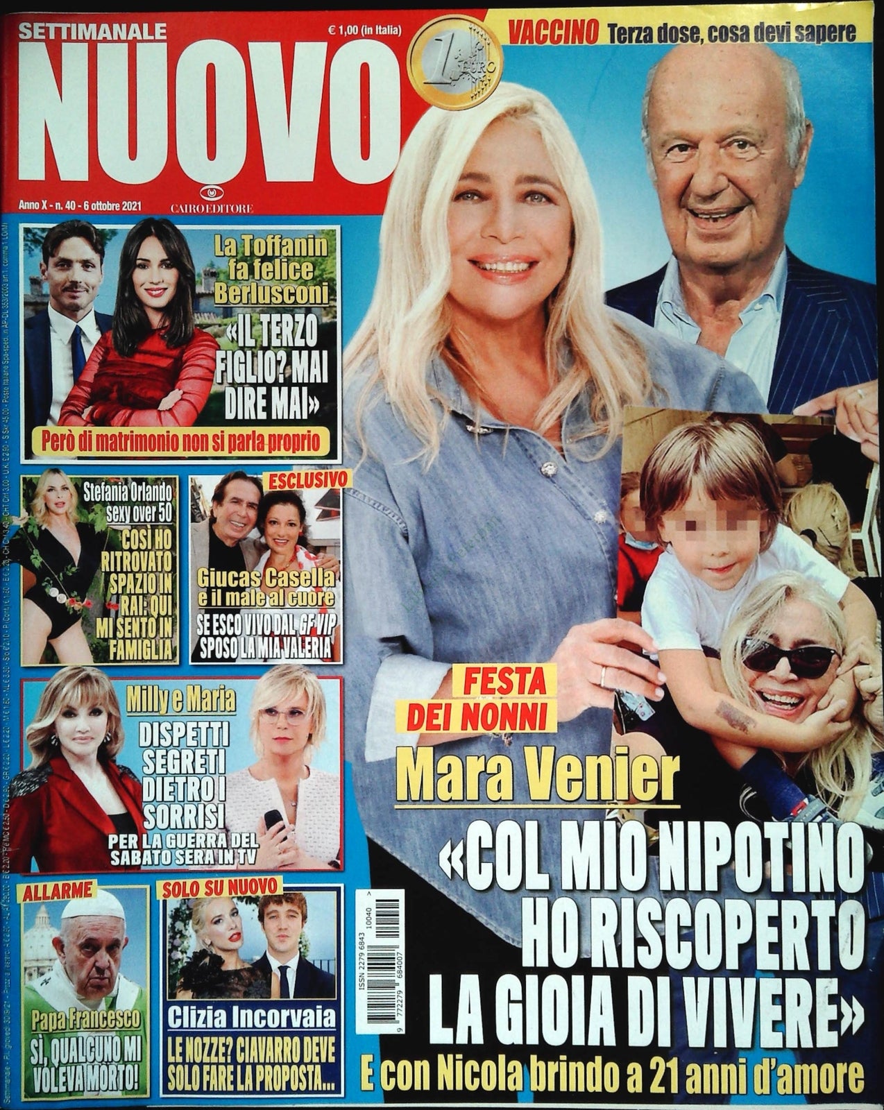 SETTIMANALE NUOVO -6 OTTOBRE 2021 - MARA VENIER-STEFANIA D'ORLANDO-TOFFANIN-OUTL