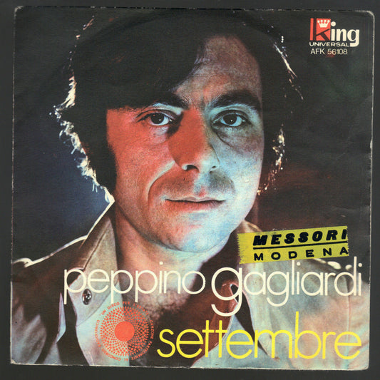 SETTEMBRE - PENSANDO A COSA SEI - PEPPINO GAGLIARDI