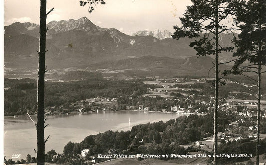 AUSTRIA - KURORT VELDEN AMWORTHERSEE MIT MITTAGSKOGEL... - NV