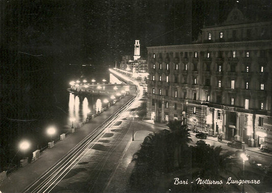 BARI - LUNGOMARE - NOTTURNO V ANNI 50