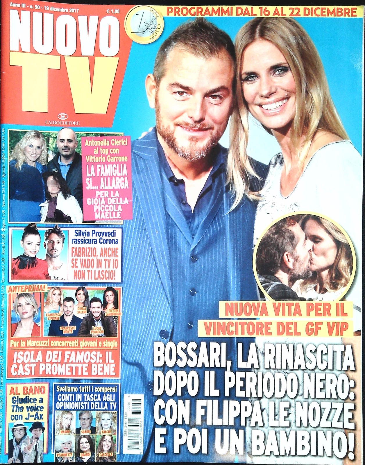 NUOVO TV 19 DICEMBRE 2017 - BIOSSARI - ANTONELLA CLERICI - CORONA