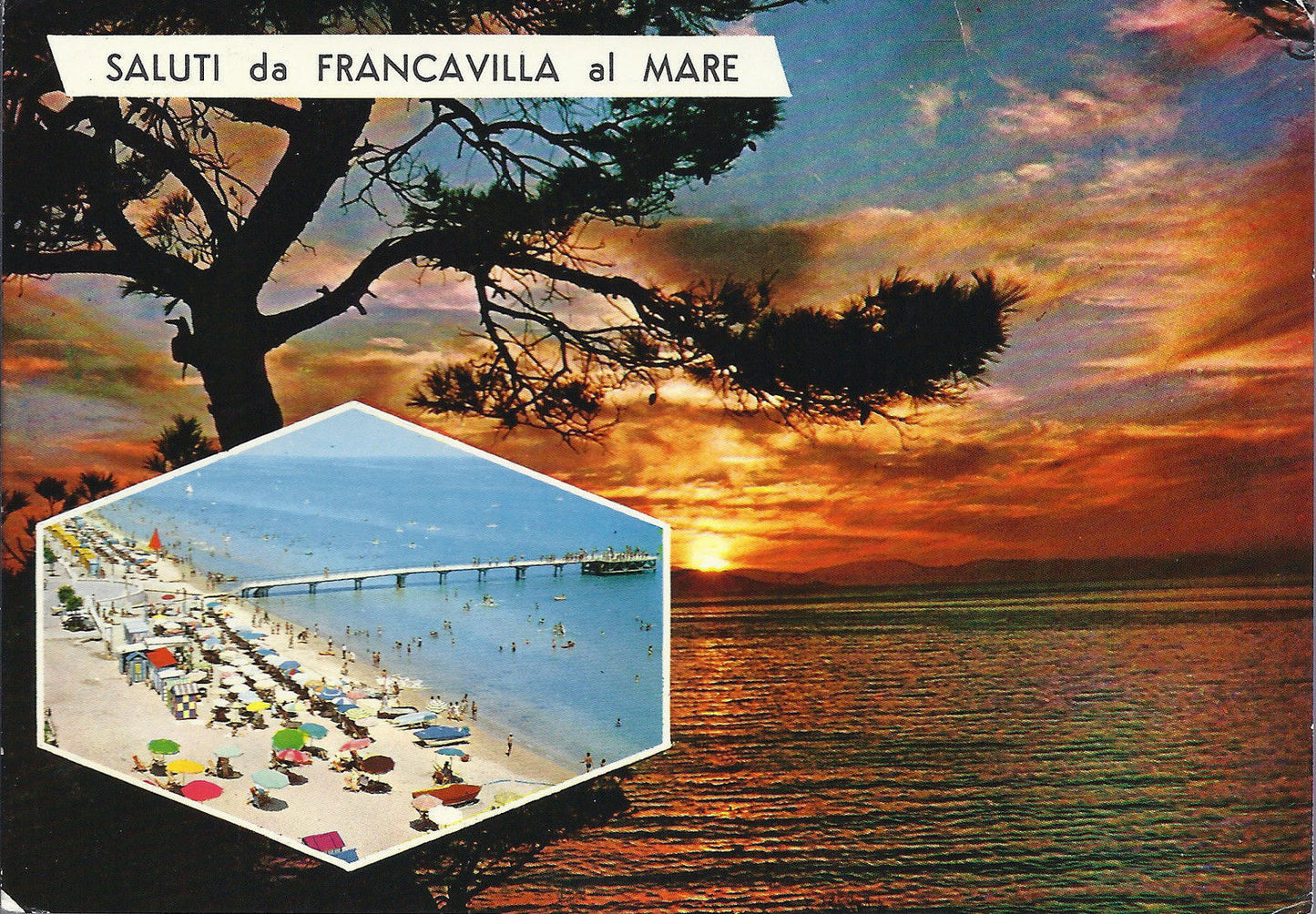 FRANCAVILLA AL MARE - SALUTI - V1968