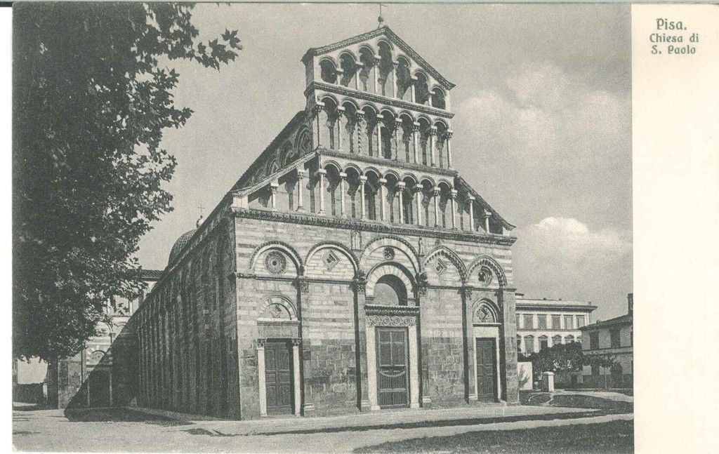PISA - CHIESA DI SAN PAOLO- NV