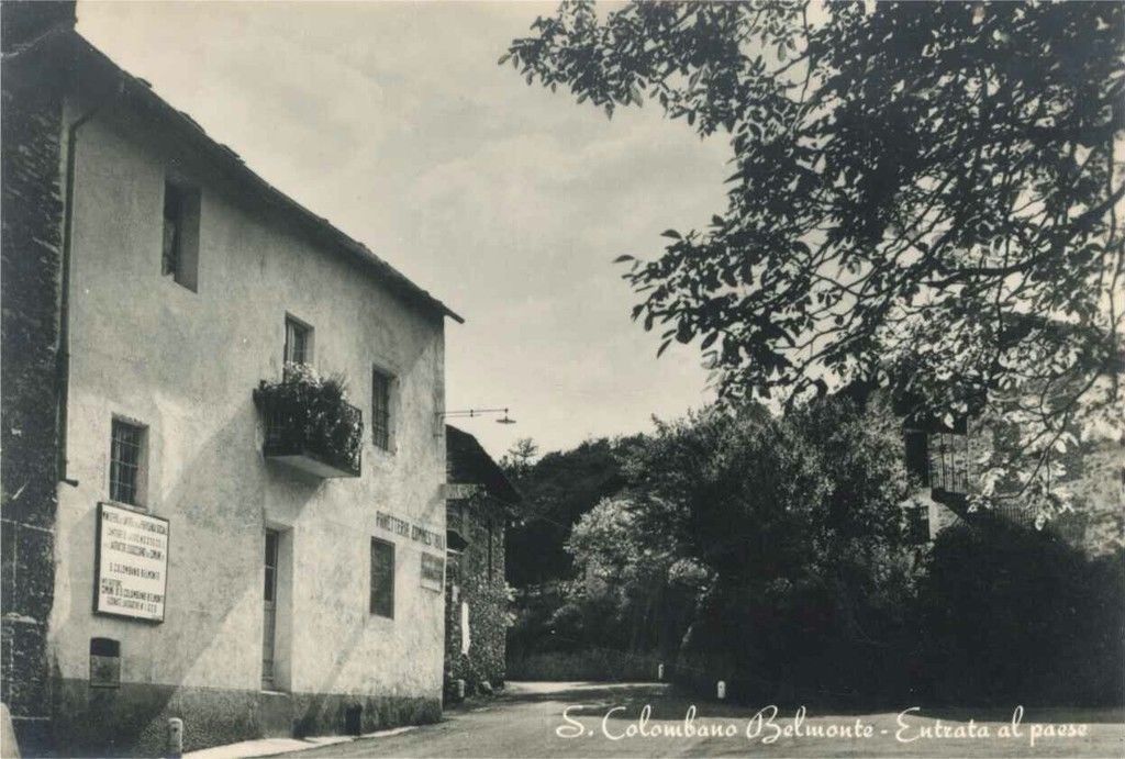 SAN COLOMBANO BELMONTE - INGRESSO PAESE