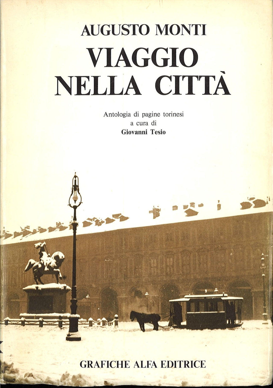 VIAGGIO NELLA CITTA' Antologia di pagine Toirinesi  -  AUGUSTO MONTI