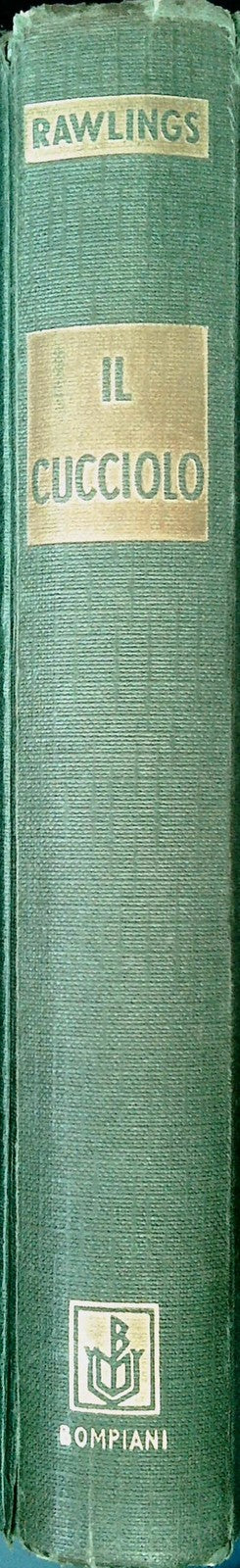 IL CUCCIOLO - M.K. RAWLINGS - BOMPIANI 1960 - OUTLET DEL LIBRO