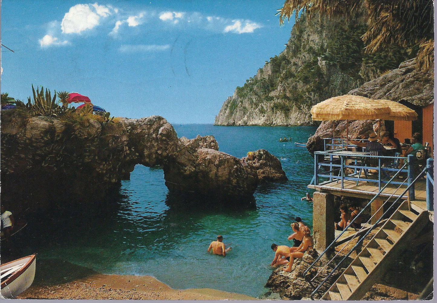 CAPRI - MARINA PICCOLA - ARCO DELLE SIRENE - V 1969 - FG