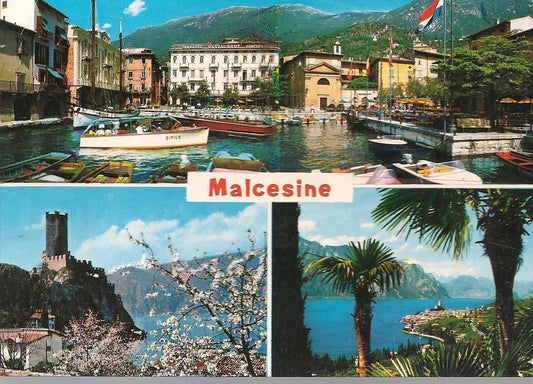 MALCESINE - 3 VEDUTE - V1990