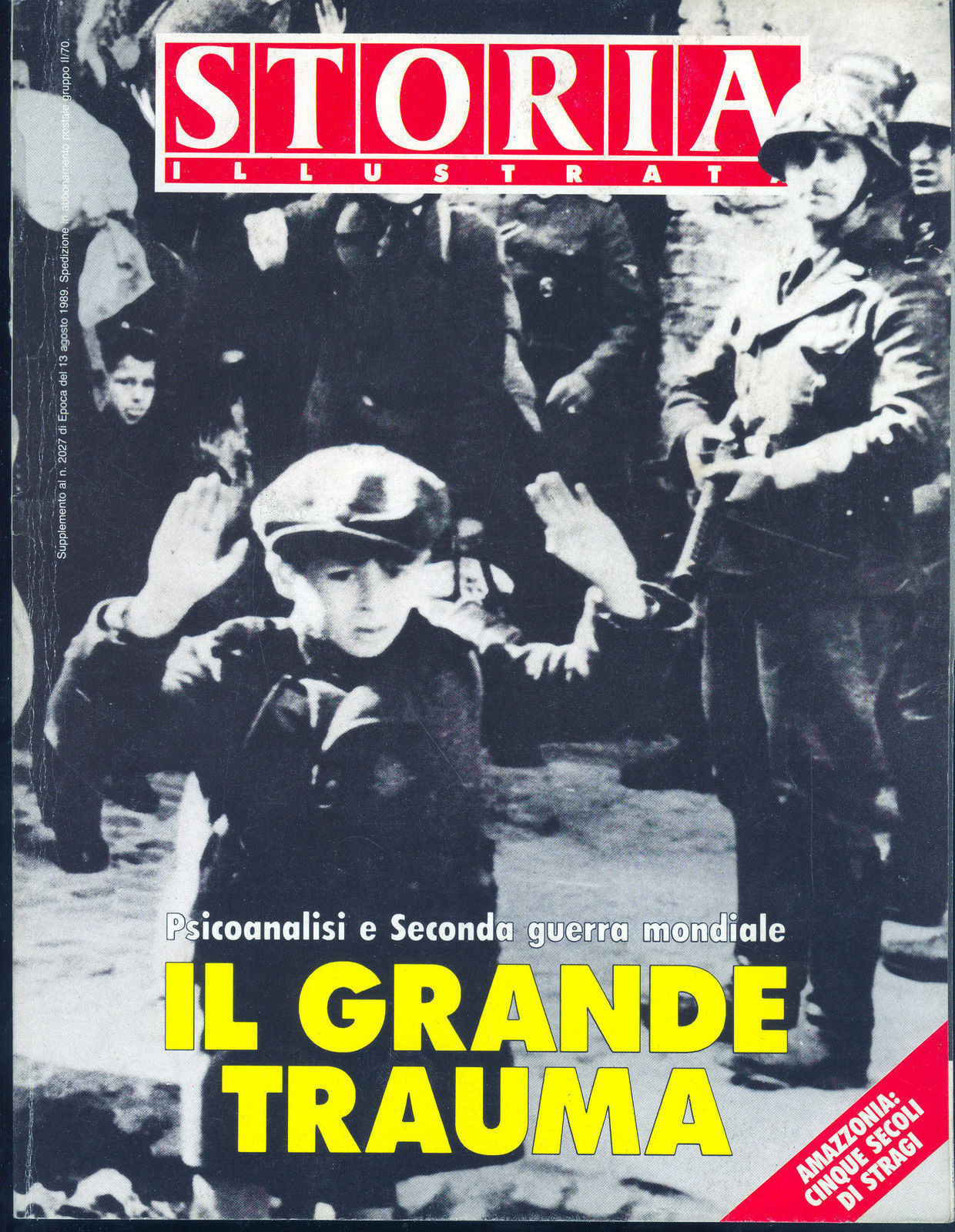 STORIA ILLUSTRATA - AGOSTO 1989 - SUPPLEMENTO EPOCA N 2027