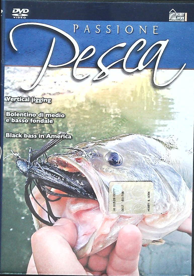 PASSIONE PESCA. VERTICAL JIGGING-BOLENTINO DI MEDIO BASSO FONDALE - DVD