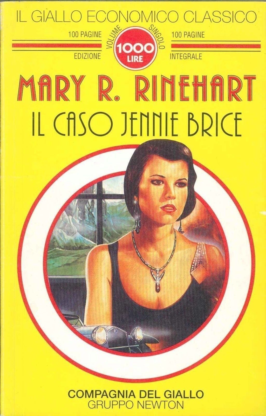 IL CASO JENNIE BRICE - MARY R. RINEHART - NEWTON 1994 - OUTLET DEL LIBRO