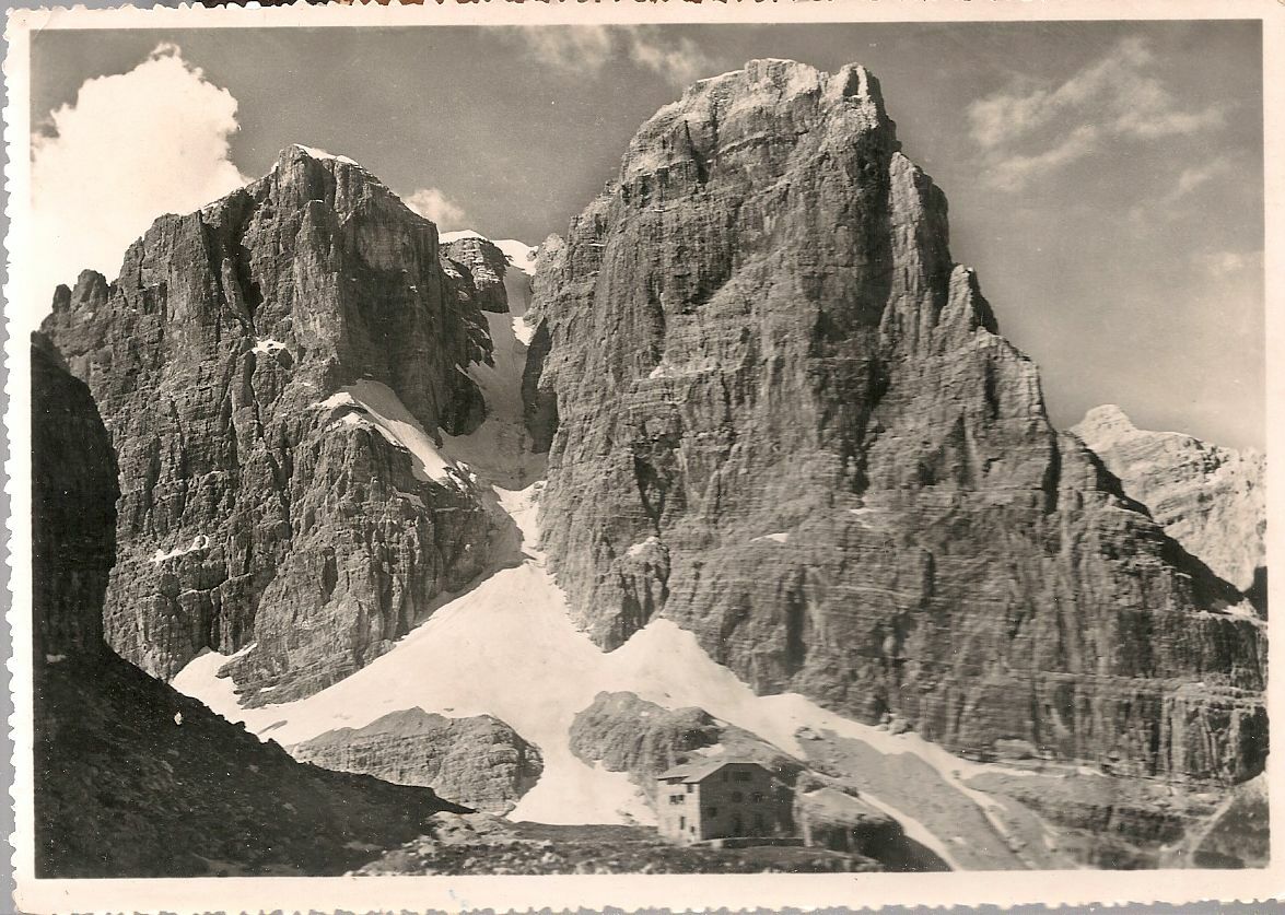 RIFUGIO DEI BRENTEI - CIMA TOSA CROZZON DI BRENTA - V1950