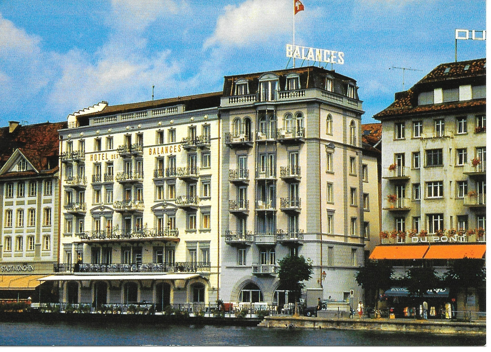 LUCERNA/LUZERN - HOTEL DES BALANCES - NV