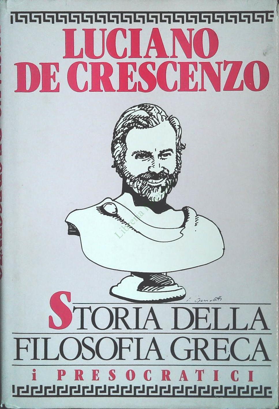 I PRESOCRATICI - LUCIANO DE CRESCENZO - CDE 1988 - OUTLET DEL LIBRO