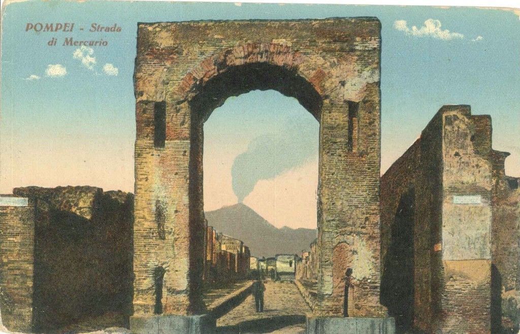 POMPEI - STRADA DI MERCURIO - COLORATA - NV