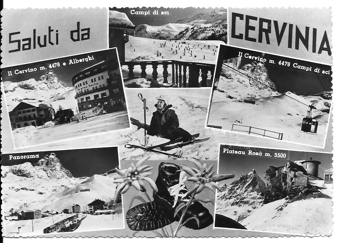 CERVINIA - CINQUE VEDUTINE - V1953