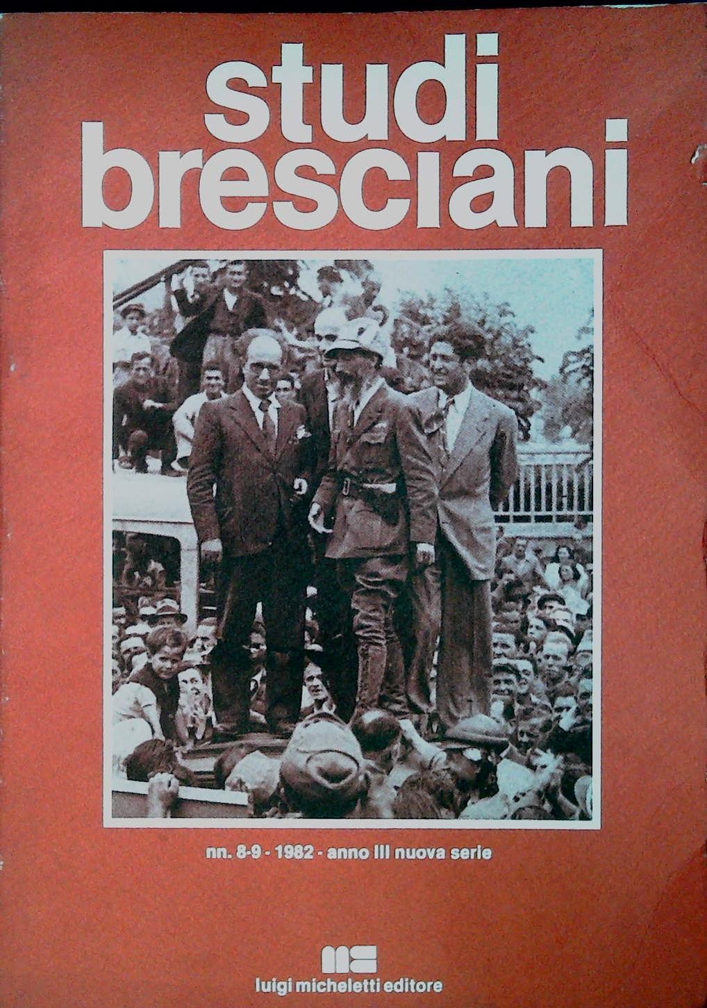 STUDI BRESCIANI N. 8-9  -1982