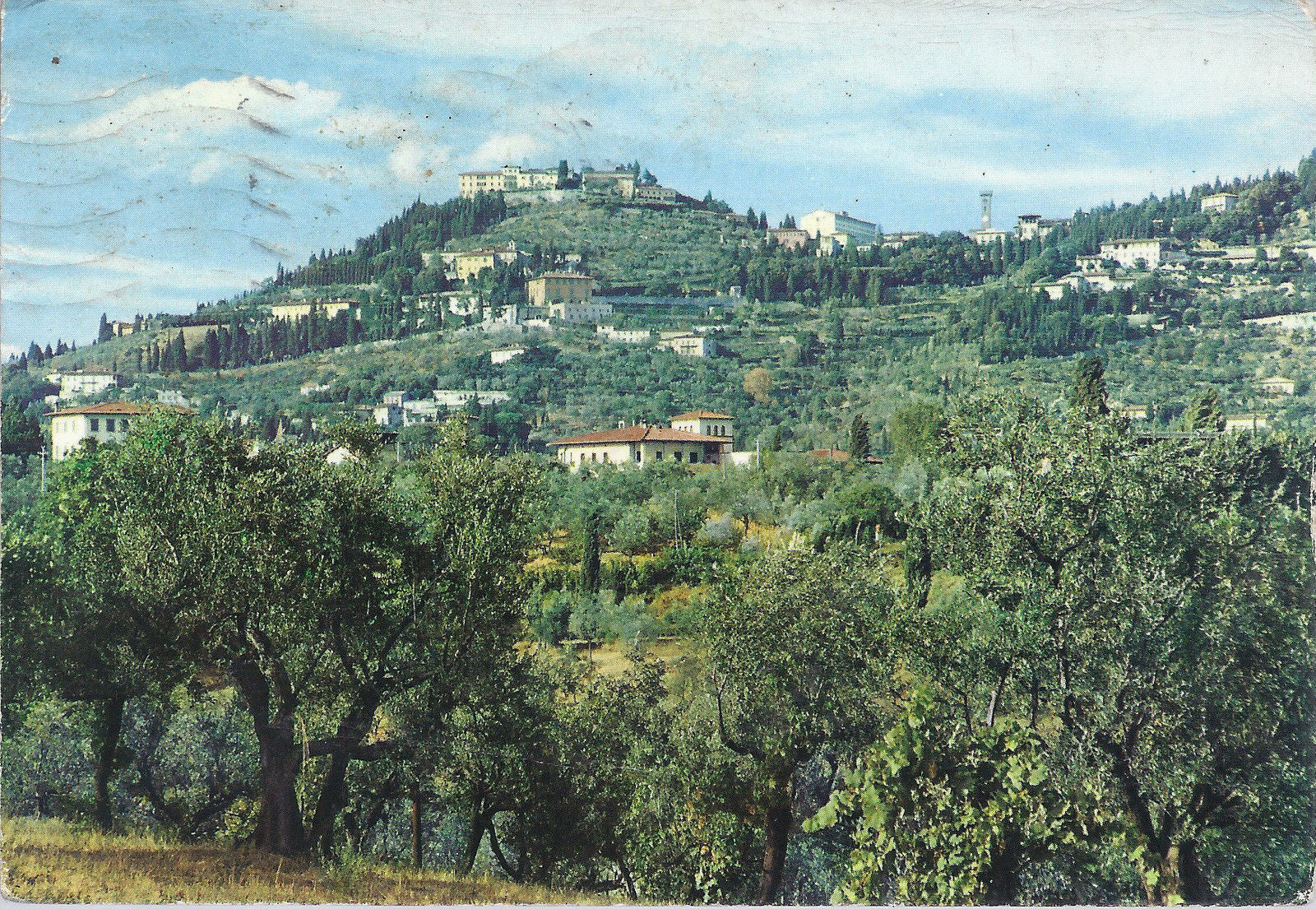 FIRENZE - COLLINE FIESOLANE - V 1966 - FG