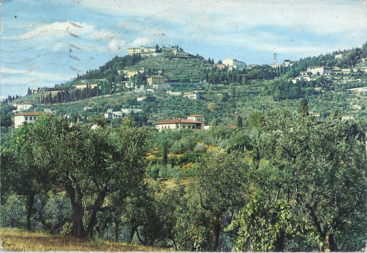 FIRENZE - COLLINE FIESOLANE - V 1966 - FG