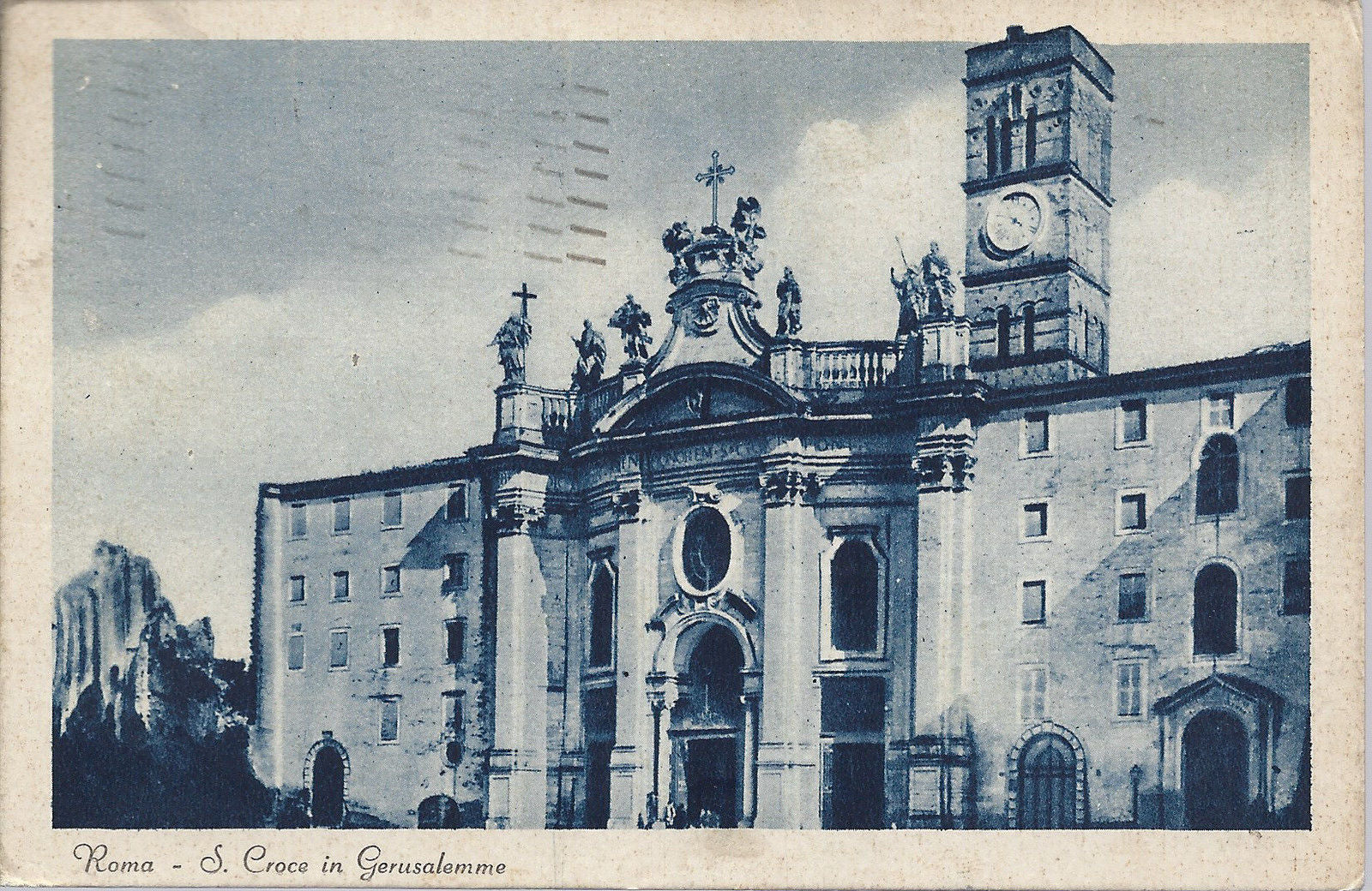 ROMA - S. CROCE IN GERUSALEMME - V1933 - AZZURRATA