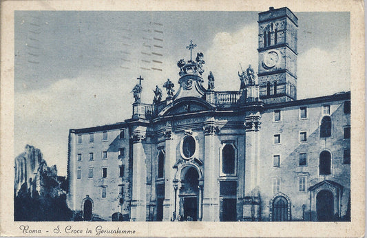ROMA - S. CROCE IN GERUSALEMME - V1933 - AZZURRATA