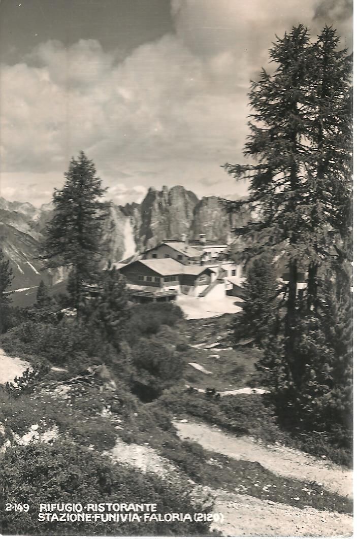 CORTINA D'AMPEZZO - RIFUGIO-RISTORANTE-STAZIONE-FUNIVIA