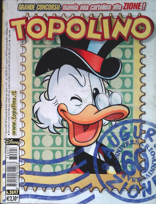 TOPOLINO N. 2697 - 7 AGOSTO 2007