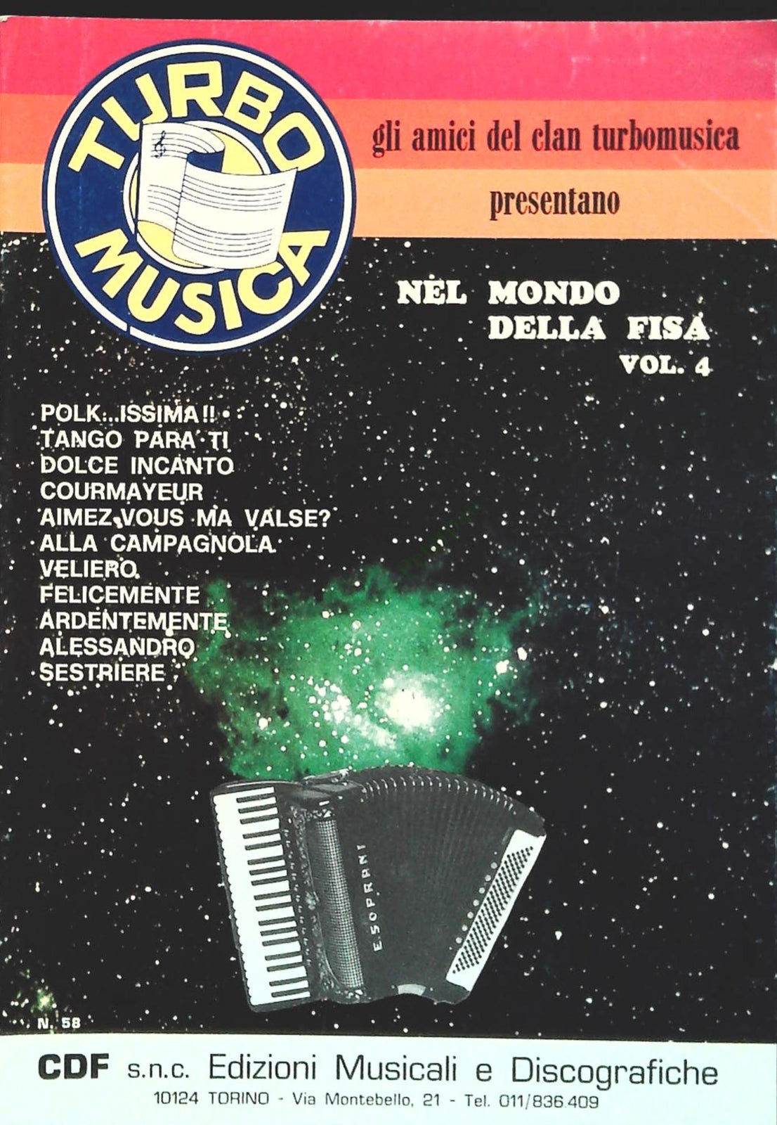 NEL MONDO DELLA FISA VOL. 4 - 11 BRANI - SPARTITO-SHEET MUSIC