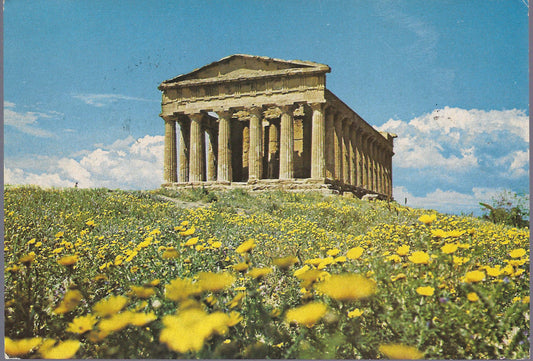 AGRIGENTO - TEMPIO DELLA CONCORDIA - V 1981 - FG
