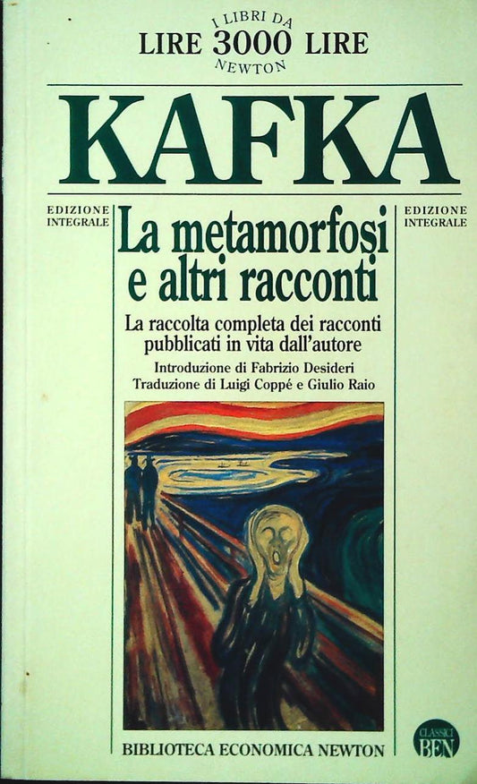 LA METAMORFOSI E ALTRI RACCONTI - KAGKA - NEWTON 1996 - OUTLET DEL LIBRO