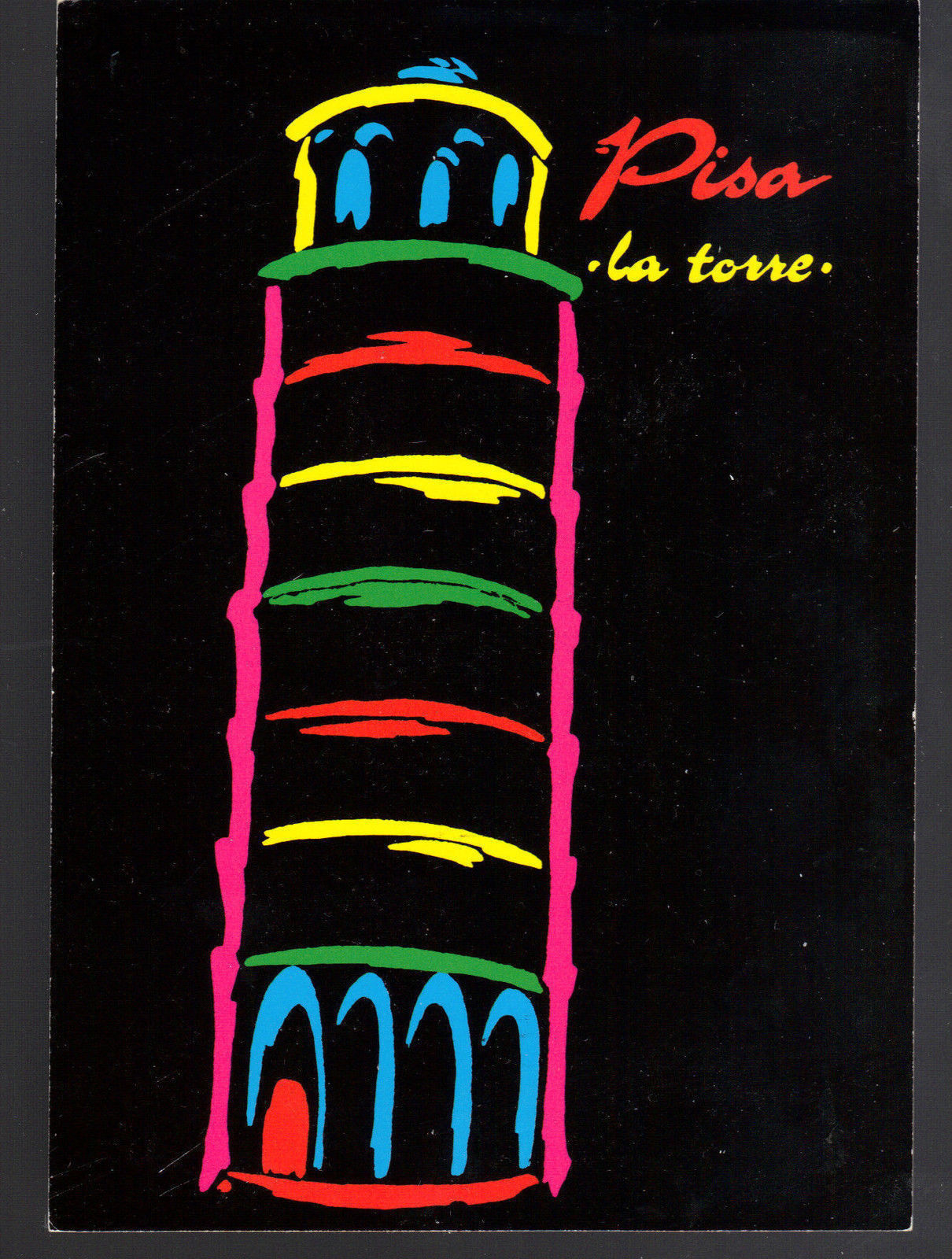 PISA - LA TORRE - NV - DISEGNATA