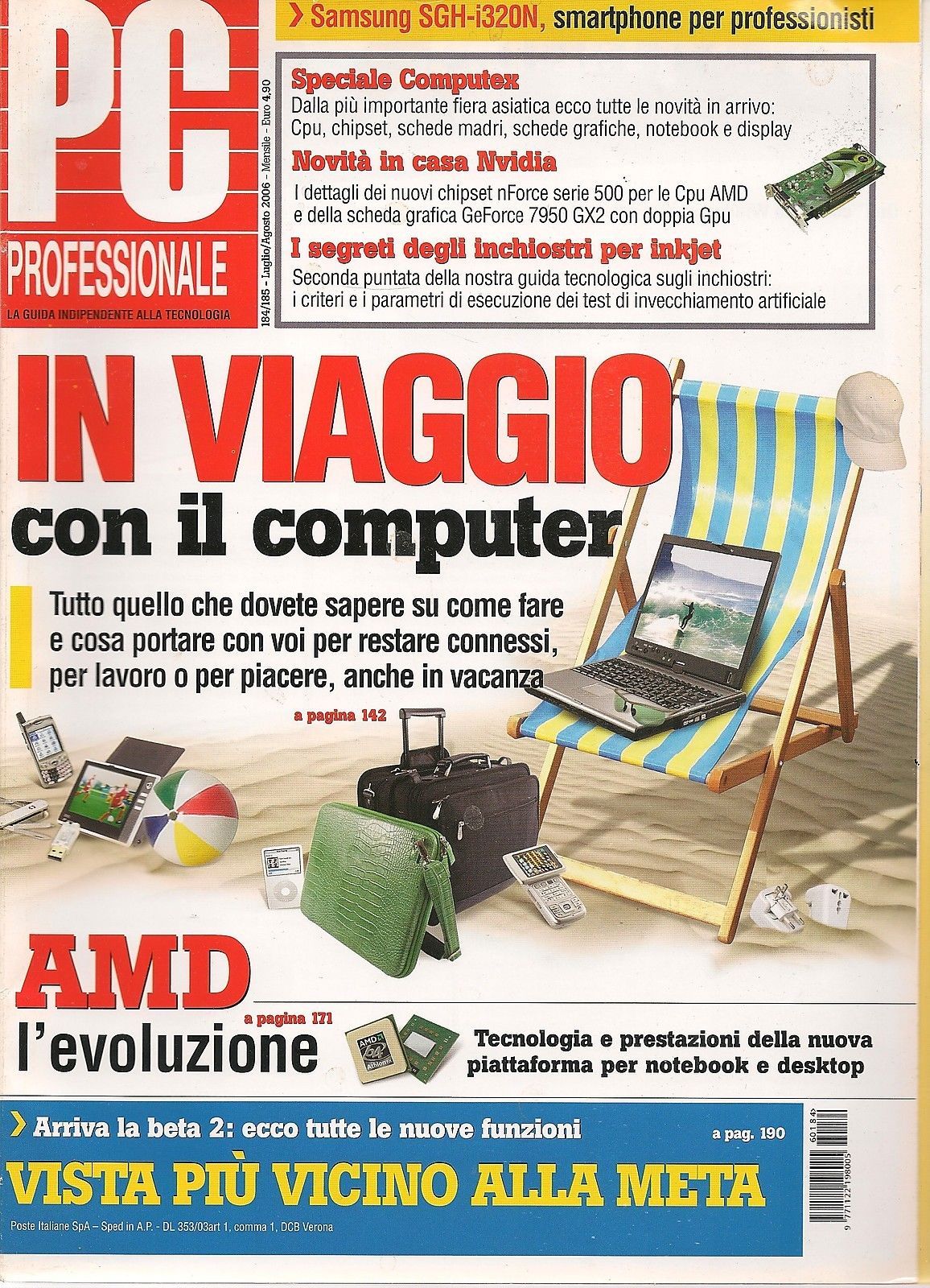 PC PROFESSIONALE N.184 E N. 185 - LUGLIO AGOSTO 2006