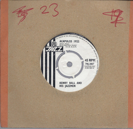 ACAPULCO 1922 - HAND ME DOWN MY WALKING SHOES -- KENNY BALL and HIS JAZZMEN