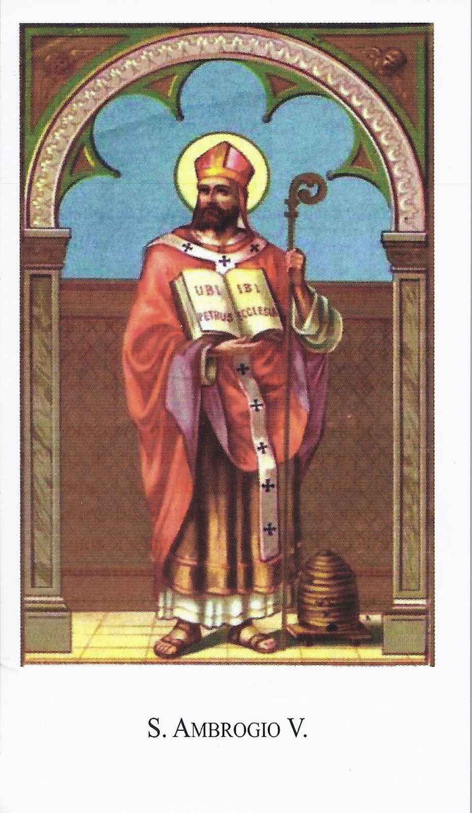 S. AMBROGIO V. - SANTINO - AS013-224 - Ed. Paco