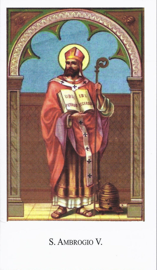 S. AMBROGIO V. - SANTINO - AS013-224 - Ed. Paco