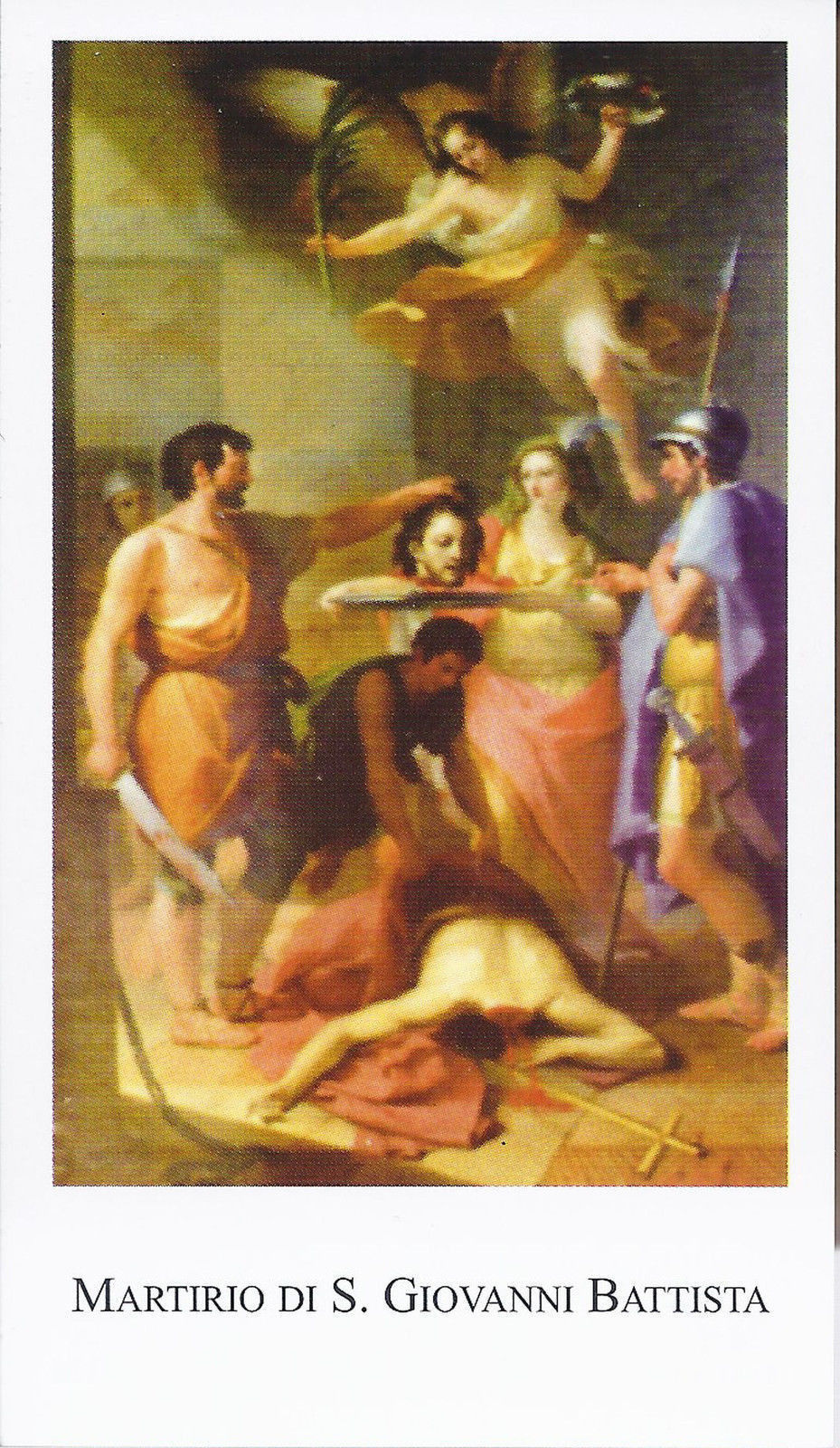 MARTIRIO DI S. GIOVANNI BATTISTA - SANTINO - AS013-290 - Ed.