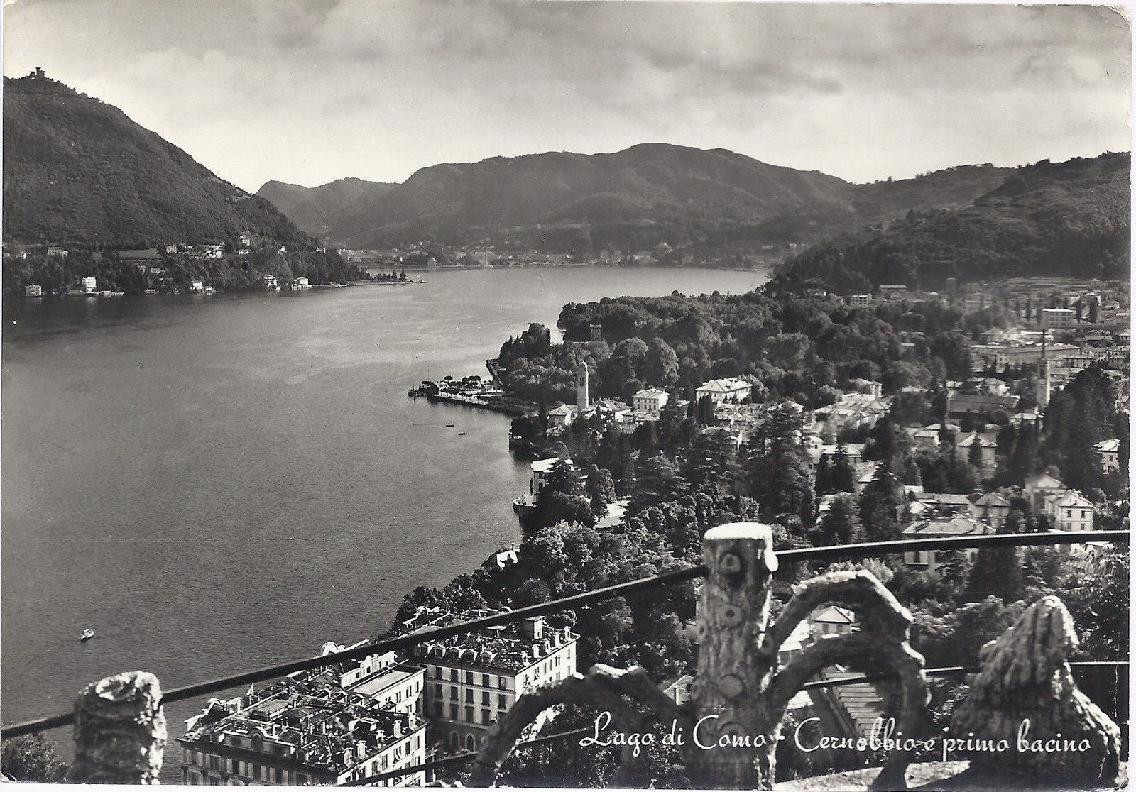CERNOBBIO E PRIMO BACINO - LAGO DI COMO - VSD