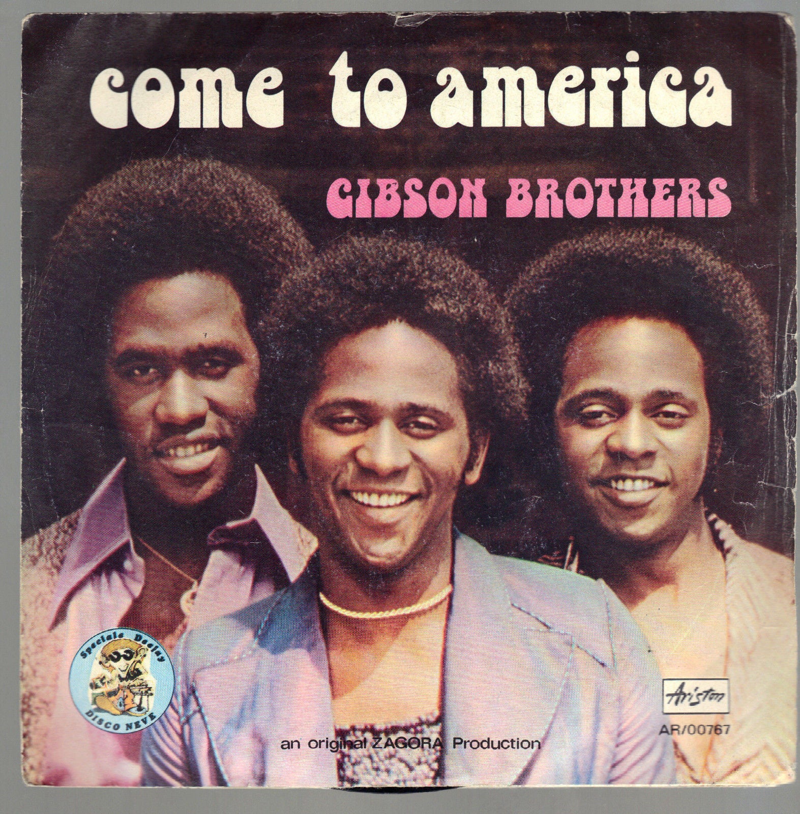 COME TO AMERICA vocal - instrumental # GIBSON BROTHERS