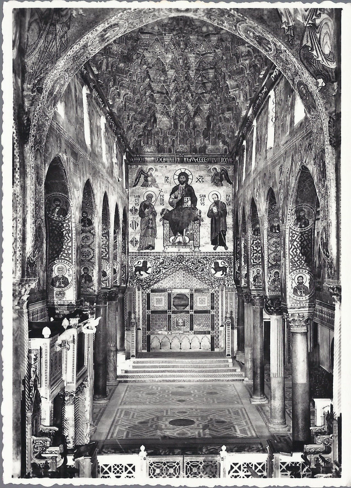 PALERMO - CAPPELLA PALATINA - TRONO REALE - NV