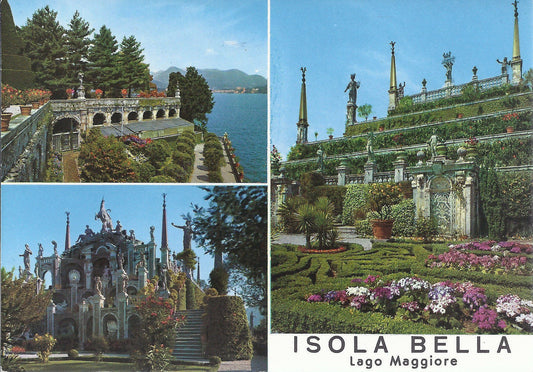 ISOLA BELLA - LAGO MAGGIORE - 3 VEDUTE - NV