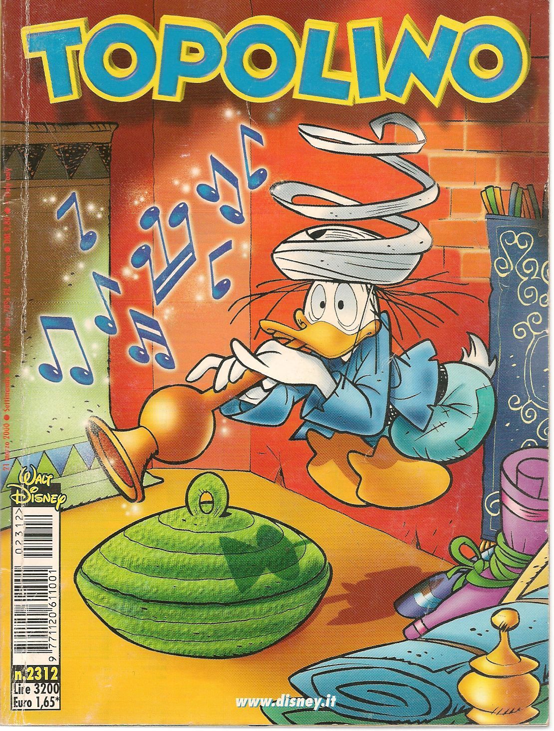 TOPOLINO N. 2312 - 21 MARZO 2000