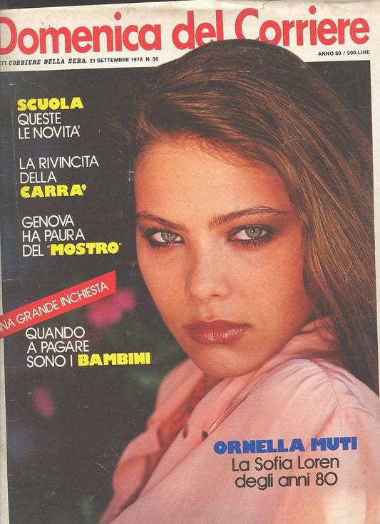 DOMENICA DEL CORRIERE N 38 - 21 SETTEMBRE 1978