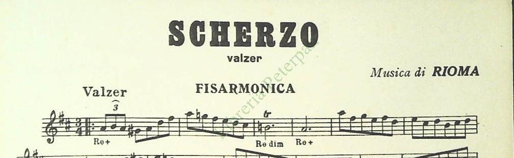 JOLANDA - SCHERZO - SPIEGATI TRA BRANI PER FISA - SPARTITO-SHEET MUSIC