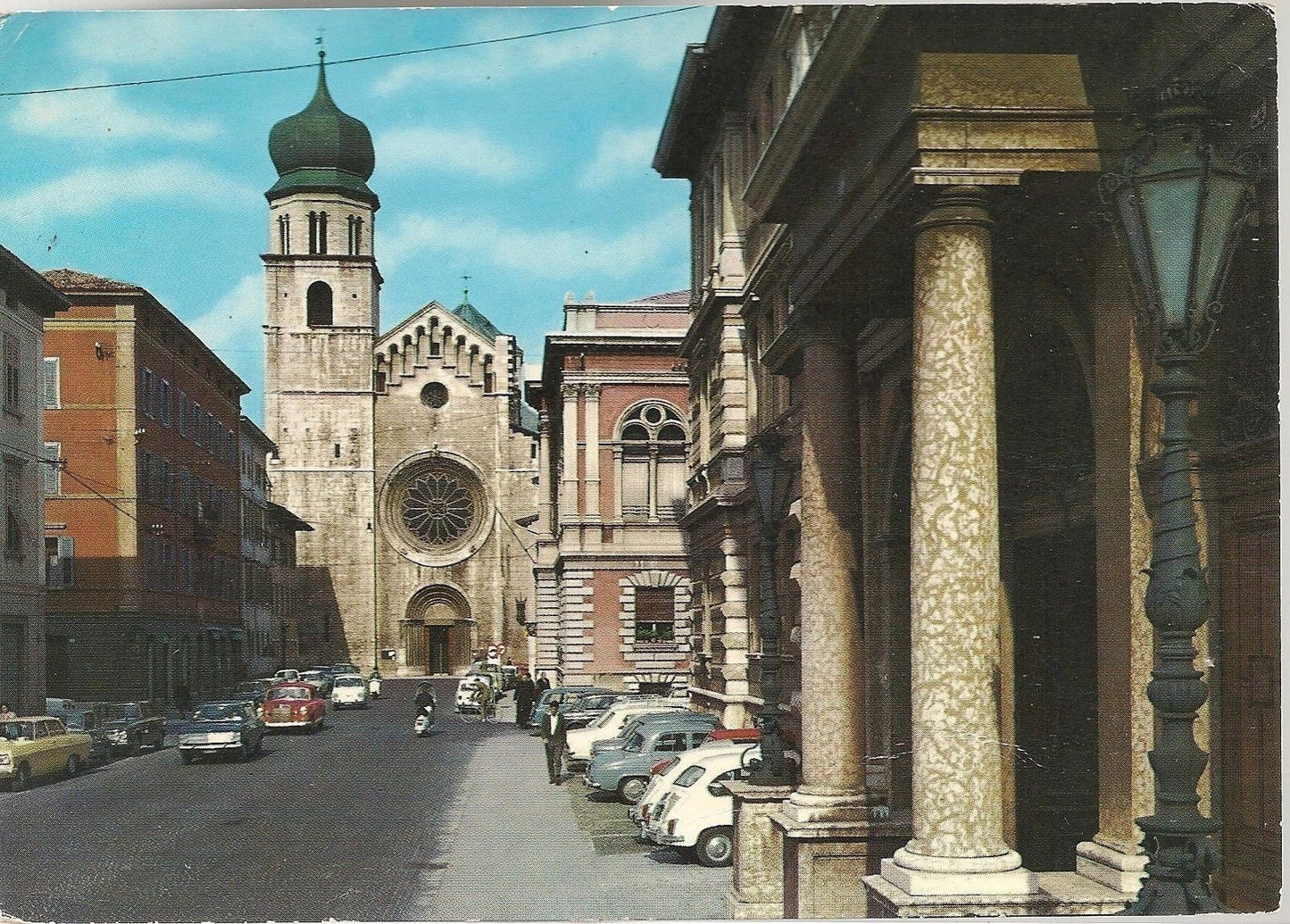 TRENTO - VIA VERDI - UNIVERSITA' E FACCIATA DUOMO - V19