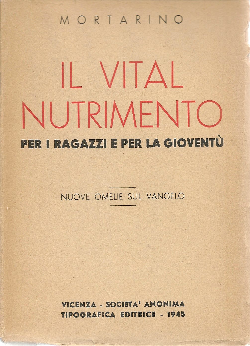 IL VITAL NUTRIMENTO - MORTARINO