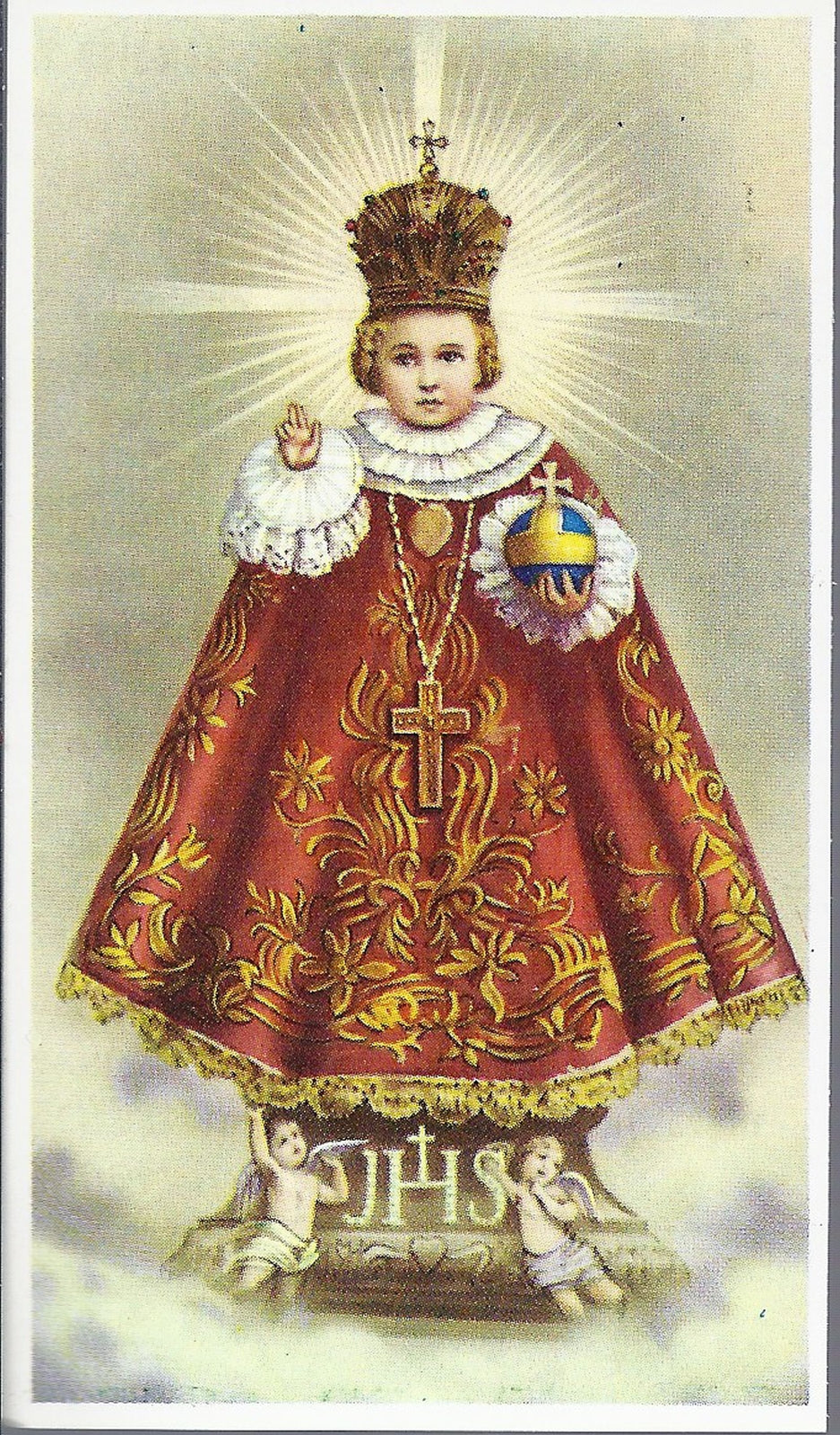 GESU  BAMBINO di PRAGA - SANTINO - AS015-193 - Ed. Eb