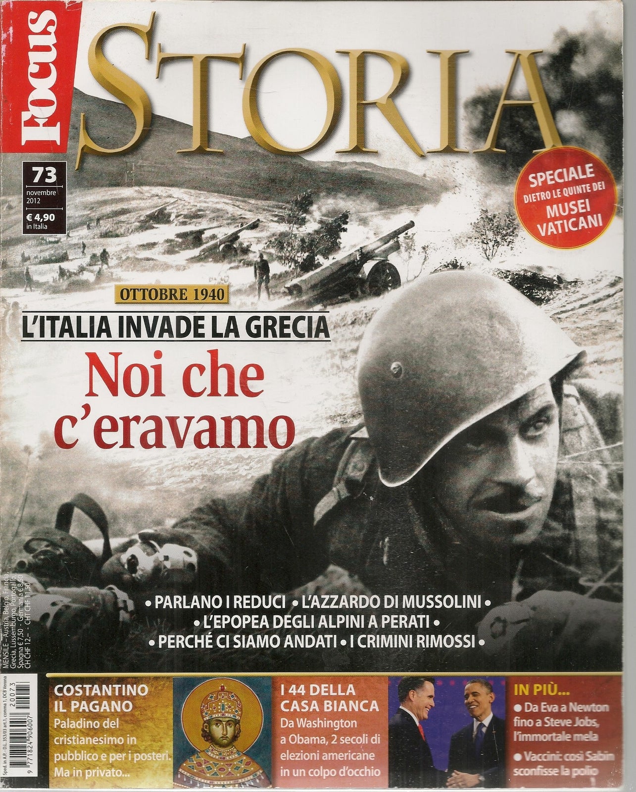 FOCUS STORIA N. 73 - L'ITALIA INVADE LA GRECIA