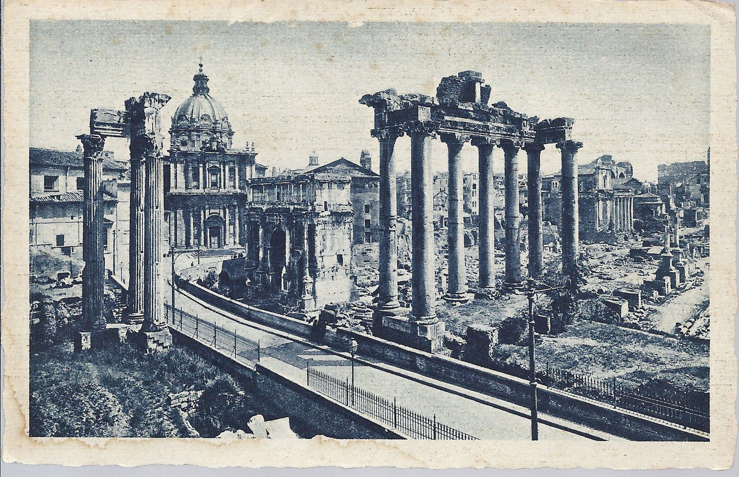 ROMA - PARTE DEL FORO ROMANO COI NUOVI SCAVI - NV - AZZURRAT