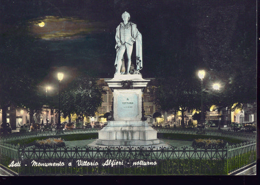 ASTI - MONUMENTO A V. ALFIERI - NOTTURNO - V