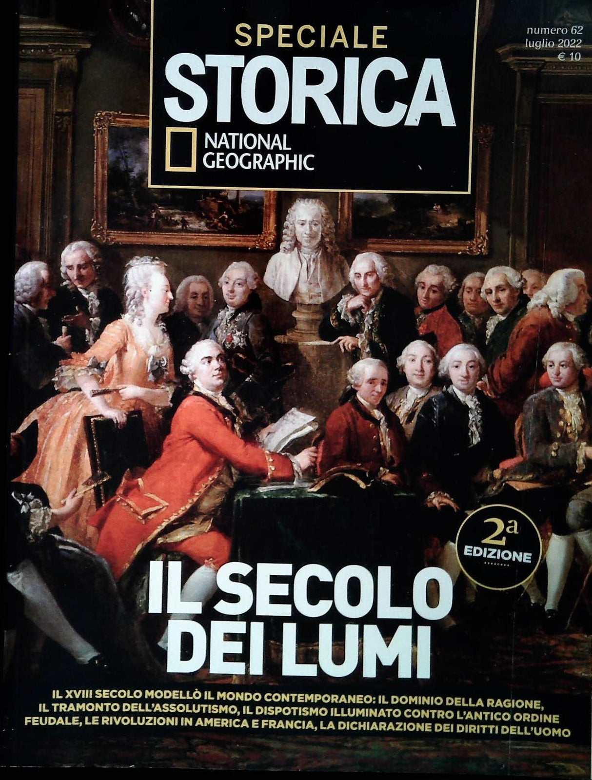 SPECIALE STORICA NATIONAL GEPGRAPHIC N.  62 - IL SECOLO DEI LUMI